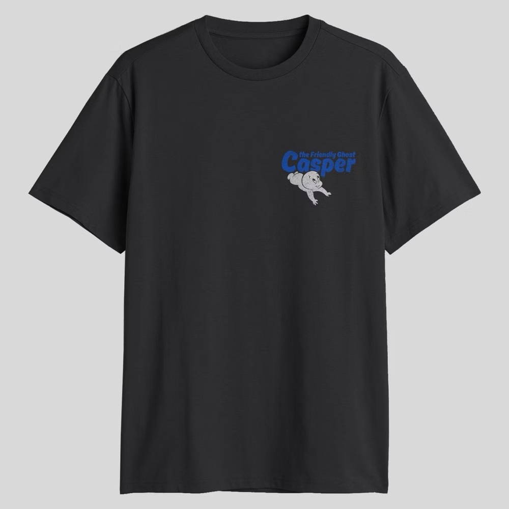 Casper Black T-Shirt for Men